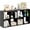 Classic Black2, variant on 6 Cube Storage Organizer Shelf, Open Cube Bookshelf, Reversible Bookcase, Modern Sturdy Storage for Living Room, Bedroom, Entryway, Home Office, Black