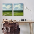 thumbnail image 2 of Stupell Industries Rural Cloudy Countryside Green Fields Design, 24 x 30, Design by Grace Popp, 2 of 6