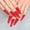 CB-12, variant on 24 count White Pure Color Ballerina Long Coffin Glossy Nails Press False Tips Manicure for Women