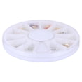 thumbnail image 4 of Rhinestones Crystal Studs Rhinestone Mixed Color 12Pcs 5.7x0.3937in, 4 of 5