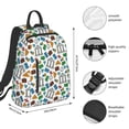 thumbnail image 2 of Xecao Art Of Livings print Backpack For women men Aesthetic Lightweight Travel Daypack Simple Cute Backpack For Bookbag, 2 of 5
