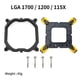 thumbnail image 1 of CPU Radiator Holder Stand Heatsink Cooler Mounting Bracket Screws Replacement for LGA 1150 1151 1155 1156 1366 1700, 1 of 5
