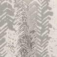 thumbnail image 2 of Rizzy Home Chevron 20" x 20" Poly Filled Pillow with Cotton Cover-Gray, 2 of 2