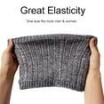 thumbnail image 6 of Holzlrgus Winter Scarf Neck Warmer Gaiter - Men Women Cold Weather Knit Warm Fleece Ski Tube Circle Scarves Windproof Gift, 6 of 7