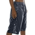 thumbnail image 2 of J. METHOD Men's Basketball Shorts Heavy Mesh with Regular Fit Comfy Gym Workout Active Pants NEMP27 Charcoal Grey M, 2 of 6