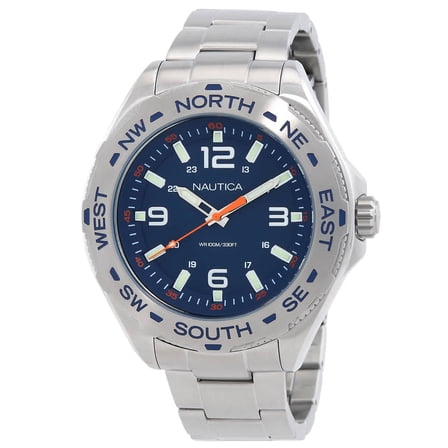 Nautica Clearwater Beach Quartz Blue Dial Men's Watch NAPCWS302