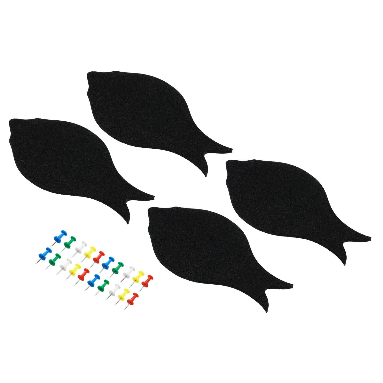 bulletin-boards-fish-self-adhesive-diy-wall-felt-push-pins-tiles-black