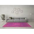 thumbnail image 3 of Ahgly Company Indoor Rectangle Oriental Pink Modern Area Rugs, 7' x 10', 3 of 4