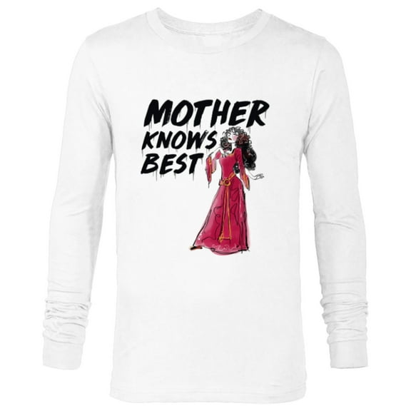 Disney Villains Mother Gothel Knows Best - Long Sleeve T-Shirt for Men - Customized-White
