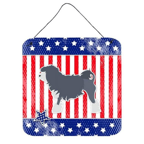 USA Patriotic Lowchen Wall or Door Hanging Prints