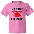 thumbnail image 3 of Inktastic My Cousin Loves Me Boys Youth T-Shirt, 3 of 5