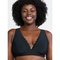 thumbnail image 4 of Time and Tru Women's and Women's Plus Scalloped Bikini Top, Sizes S-3X, 4 of 4