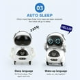 thumbnail image 6 of Mini Pocket Robot with Voice Recognition, Interactive Talking Companion with Dancing and Storytelling for 3-5 Years, Portable Smart Robot, 6 of 9