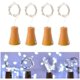 thumbnail image 1 of LFAMX 4PCS Luces LED de Cadena, 2M 20 LED de Alambre de Cobre Románticas Luces de Cadena, Luces Solares Flexibles e Impermeables Seguras para Fiestas, Bodas, Decoración de Navidad (Blanco) Adepaton LN-0290, 1 of 6