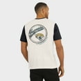 thumbnail image 5 of Men's Darius Rucker Collection by Fanatics Cream Jacksonville Jaguars Henley Colorblock Slub Pocket T-Shirt, 5 of 6