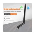 thumbnail image 2 of WiFi Dongle Wireless 2.4GHz ABS Mini WiFi Adapter 2.4GHz WiFi Dongle - Black, 2 of 5