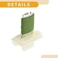 thumbnail image 6 of Unique Bargains HVAC Blower Motor Resistor No.5061383AA Heater Blower Resistor for Chrysler Aspen 2007-2009 Metal ABS White, 6 of 6