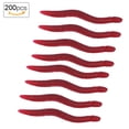 thumbnail image 2 of Appât de Pêche, Appât Mou, Caoutchouc Rouge Durable Respectueux de l'Environnement 4cm pour la Pêche, 2 of 8