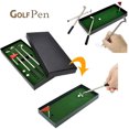 thumbnail image 2 of Golf Pen Set Creative Funny Interactive Desktop Golf Gift Set Golf Ball Pen Set, 2 of 10