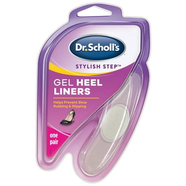 Dr. Scholl's Gel Heel Liners (1 Pair) to Help Prevent Shoe Rubbing and Shoe Slipping