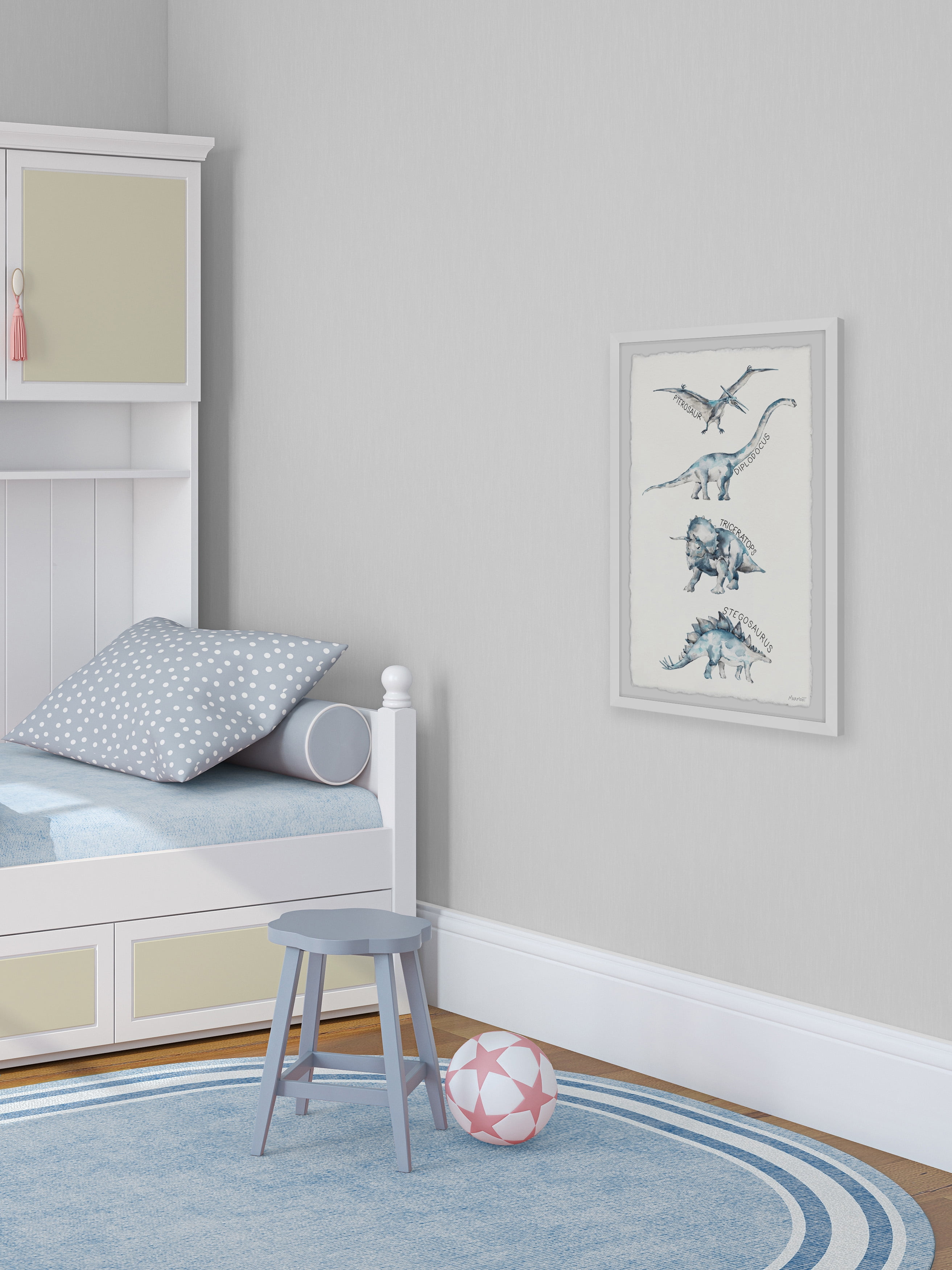 Marmont Hill Prehistoric Reptiles Framed Wall Art