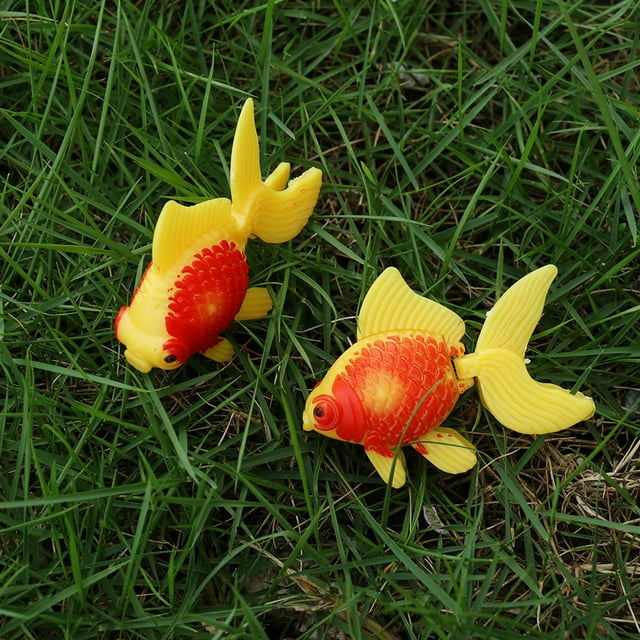 Luxshiny 5Ud Peces Artificiales Para De Peces Con Y Material Duradero