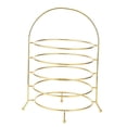thumbnail image 3 of Decorative Dessert Display Cakes Stand Rack for Birthday Festival Anniversary 5 layer Gold, 3 of 8
