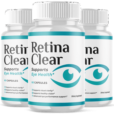 Retina Clear Vision Care Pills Advanced Formula Eye Health Supplement RetinaClear 180 Capsules