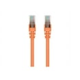 thumbnail image 2 of Belkin High Performance - Patch cable - RJ-45 (M) to RJ-45 (M) - 6.1 m - UTP - CAT 6 - molded, snagless - orange - for Omniview SMB 1x16, SMB 1x8; OmniView SMB CAT5 KVM Switch, 2 of 7