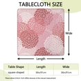 thumbnail image 2 of Vibrant Bohemian Pattern Square Table Cover with Elastic Edge for Outdoor Indoor Use, 2 of 6