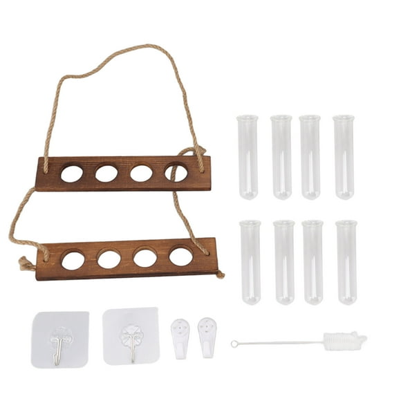 Wall Plant Terrarium,Plant Propagation Station Wall Propagation Tubes Glass Test Tube Planter Enhanced Durability