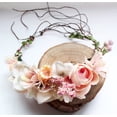 thumbnail image 2 of Corona de flores JanHm Tocado floral Boho Rosa, 2 of 5