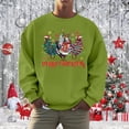 thumbnail image 2 of Chandail à Capuche Mode pour Hommes Logo de Vacances de Noël Automne Imprimé Chandail Décontracté Confortable, 2 of 4