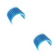 thumbnail image 2 of Modificación de la aleta de refrigeración del motor Matsuzay cubierta Azul 2Conjunto, 2 of 6