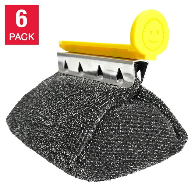 Scrub Daddy - Têtes de Recharge pour Récurage de Gril BBQ Daddy, Lot de 6