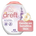 thumbnail image 1 of Detergente para ropa Dreft XL Pacs Light Scent Lavender, 45 unidades, 1 of 8
