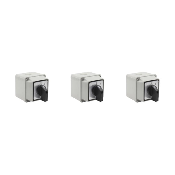 Eigraketly Interruptor de cambio a prueba de agua: confiable y para interruptor de leva y resistividad de cambio 20A, confiable y duradero 20A Type1 NO1