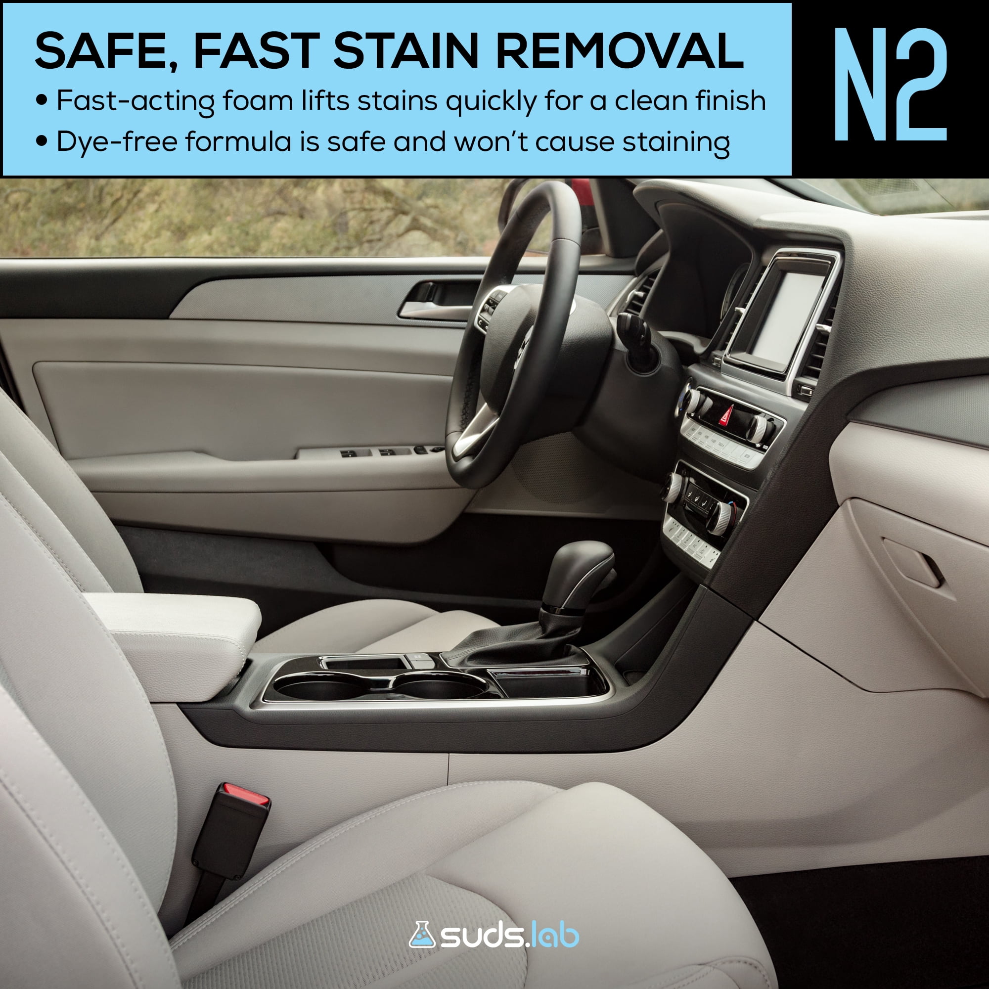 Suds Lab N2 Interior Cleaner, 32 oz