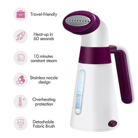 Clothes Garment Fabric Steamer Wrinkle Remove Home Travel Portable Mini Handheld