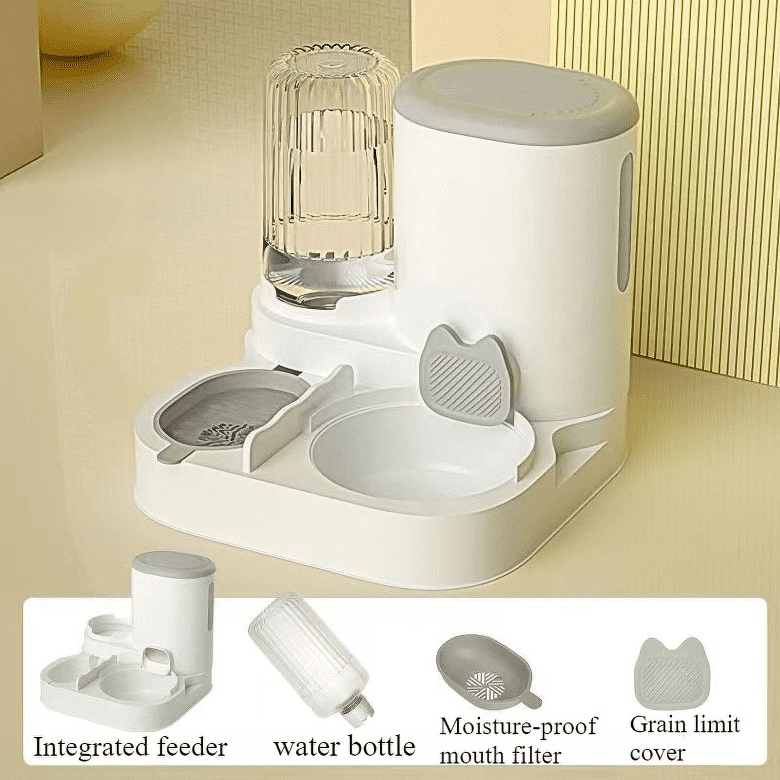 Cat bowl automatic feeder for cats, dogs, pets, water dispensers, integrated cat bowl, cat food basin, dogs, eating, drinking wa