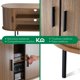 thumbnail image 5 of Mueble TV 55” Centro de Entretenimiento de Madera Color Maple Multiusos Mesa Centro, 5 of 7
