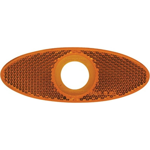 Optronics A11AXB - 3/4" Lights Yellow Oval Reflector Surround
