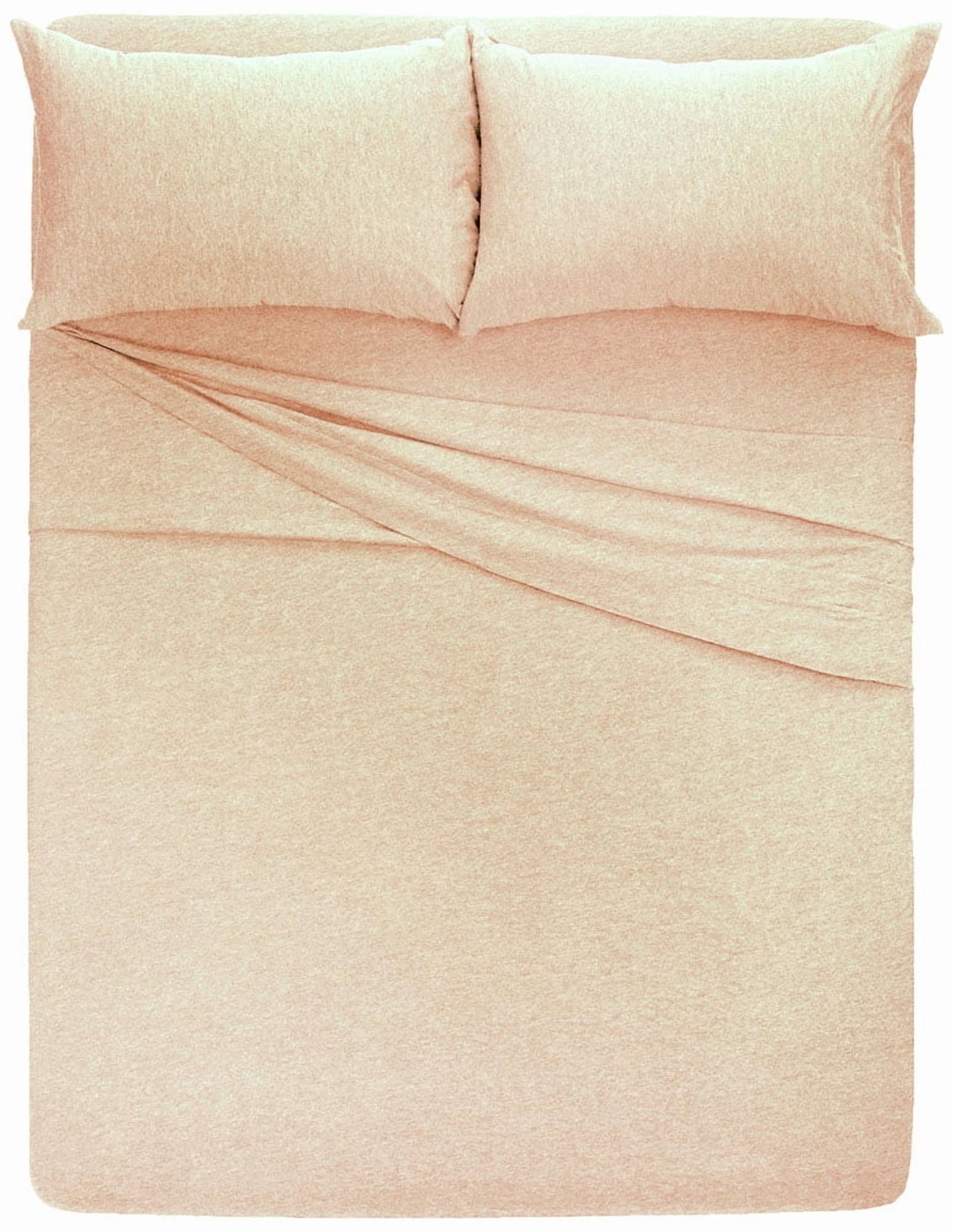 King 4-Piece Sheet Set, Soft tees Luxury Cotton Modal Ultra Soft Jersey Knit Sheet Sets by Royale Linens