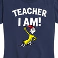 thumbnail image 3 of Dr. Seuss - Teacher I Am - Women's Short Sleeve Graphic T-Shirt, 3 of 6