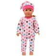 thumbnail image 2 of Babysbule Baby Doll Clothes 18 Inch Reborn Doll Clothing Accessories Jumpsuit with Hat Shower Game Gift, 2 of 5
