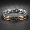 thumbnail image 2 of Men's Titanium Steel Magnetic Bracelet With Powerful Magnet Adjustable Size, 2 of 5