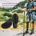 thumbnail image 3 of 10 piezas de bastones de trekking, accesorios para bastones, bastones para caminar de montañismo, botas de goma, fundas para pies de piel de oveja TUNC Sencillez, 3 of 5