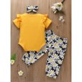 thumbnail image 5 of Dooleck Little Miss Sassy Pants Outfit Infant Bodysuit Jogger Female Sleepwear, 5 of 6