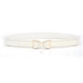 thumbnail image 1 of Vestido de moda Cinturón Elástico Universal Frote Bowknot Correas de cuero con hebillas Adornos Día de San Valentín Cinturones para mujer Vestidos Blanco tholdsy  AP008758-03, 1 of 6