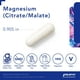 thumbnail image 3 of Suplemento de citrato/malato de magnesio de Pure Encapsulations durante 3 meses, 3 of 8